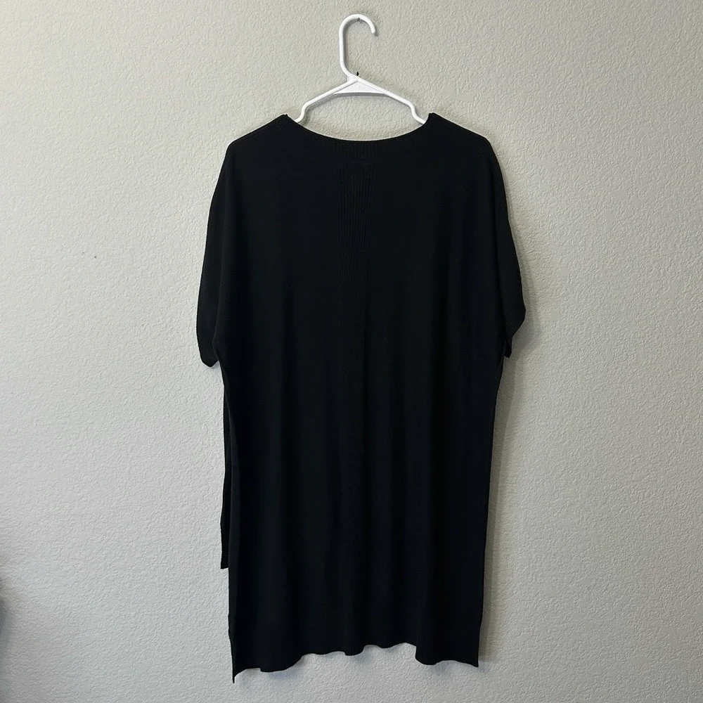 Lululemon Be At Ease Poncho Black One Size OS Women's Cashmere Blend